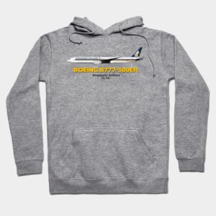 Boeing B777-300ER - Singapore Airlines Hoodie